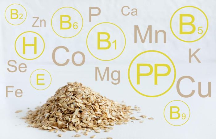 pintola high protein oats nutrition facts infographic