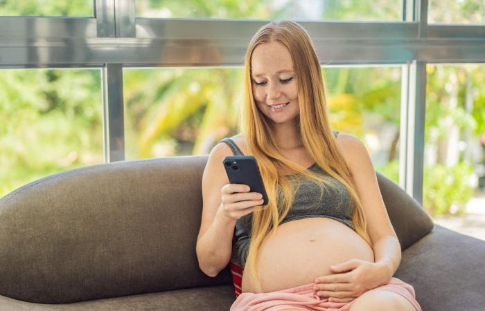 pregnant woman online government registration