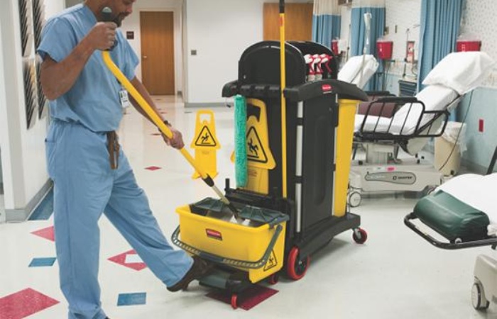 crothall healthcare services hospital corridor